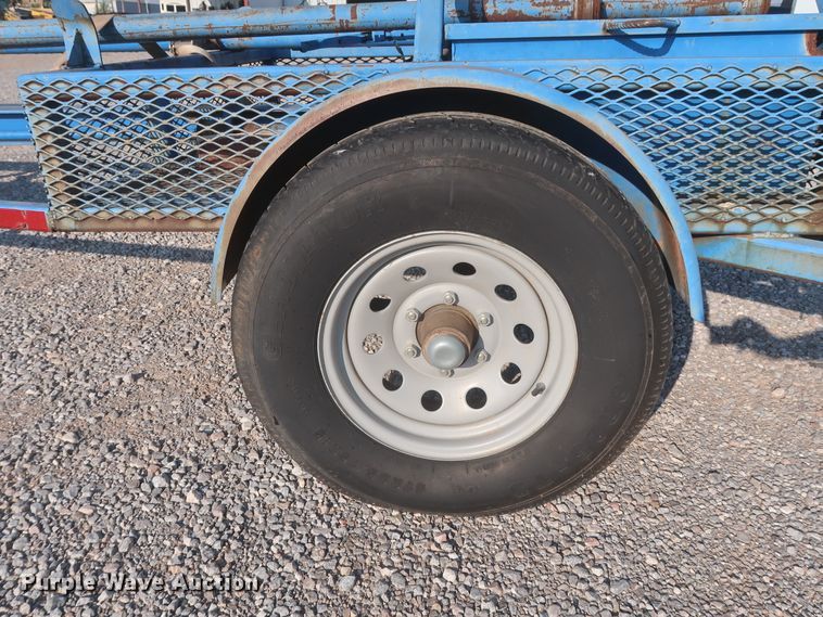 image for item DJ1799 2013 shop built flare trailer