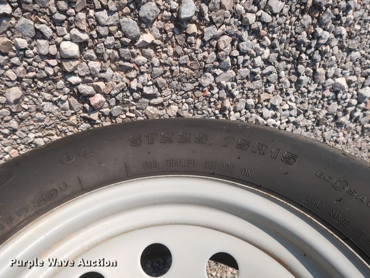 image for item DJ1799 2013 shop built flare trailer