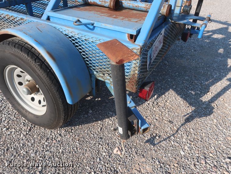 image for item DJ1799 2013 shop built flare trailer