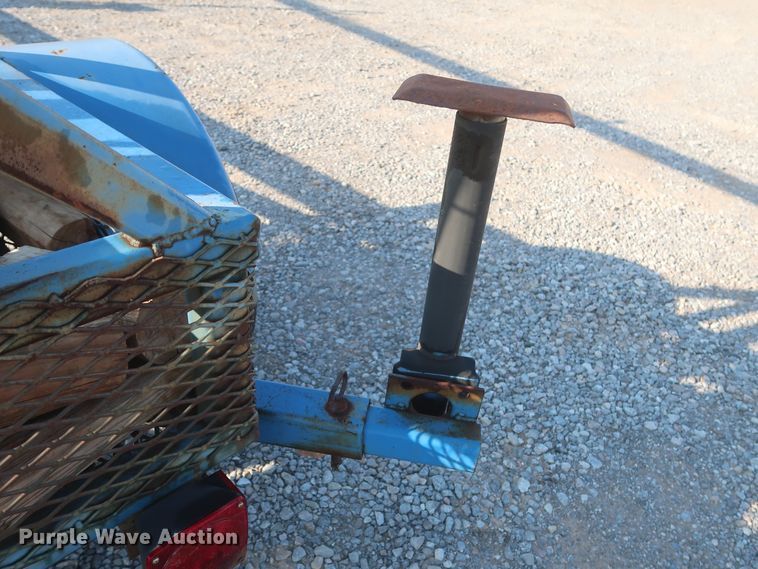 image for item DJ1799 2013 shop built flare trailer