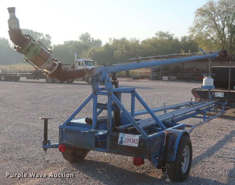 image for item DJ1803 2013 shop built flare trailer