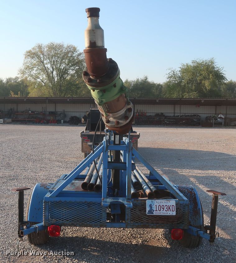 image for item DJ1803 2013 shop built flare trailer