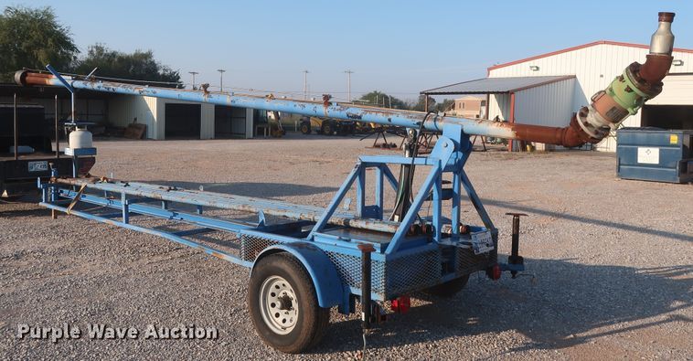 image for item DJ1803 2013 shop built flare trailer