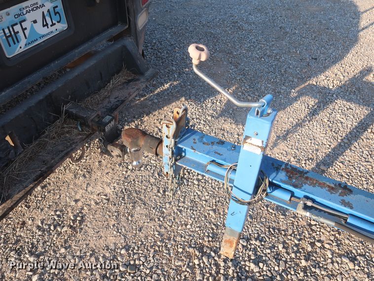 image for item DJ1803 2013 shop built flare trailer