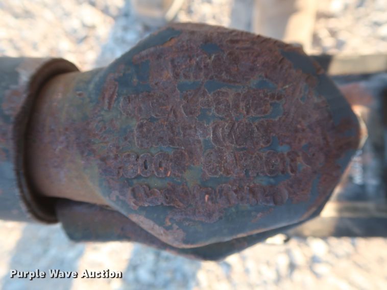 image for item DJ1803 2013 shop built flare trailer