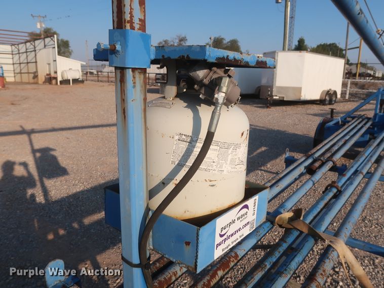 image for item DJ1803 2013 shop built flare trailer