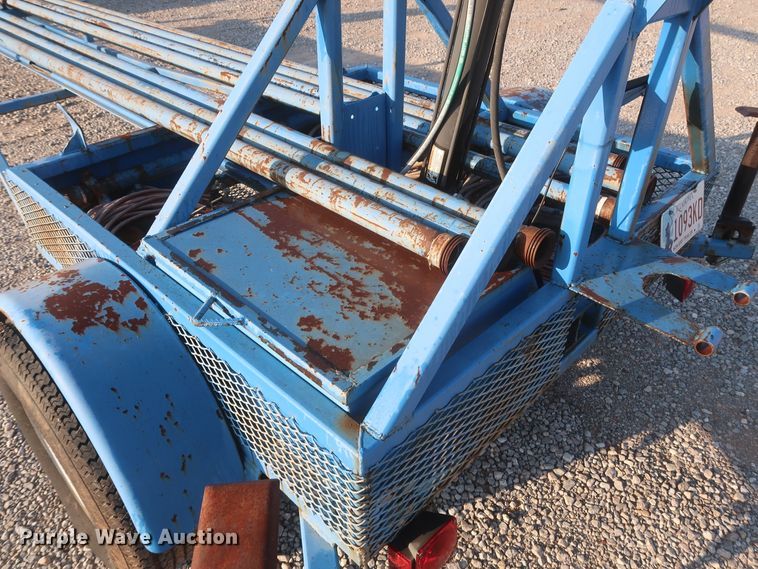 image for item DJ1803 2013 shop built flare trailer