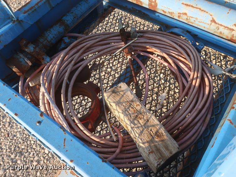 image for item DJ1803 2013 shop built flare trailer