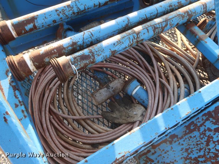 image for item DJ1803 2013 shop built flare trailer