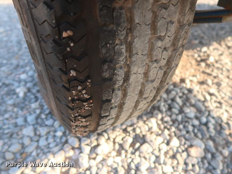 image for item DJ1803 2013 shop built flare trailer