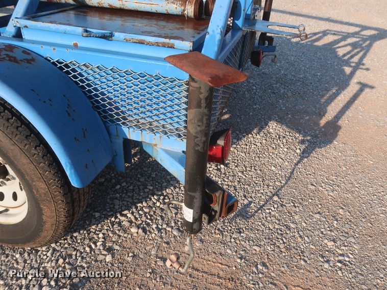 image for item DJ1803 2013 shop built flare trailer