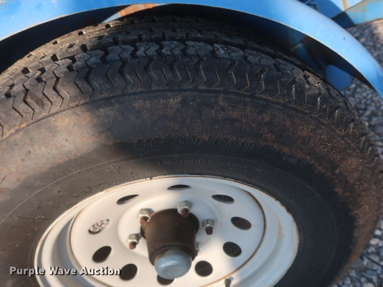 image for item DJ1803 2013 shop built flare trailer