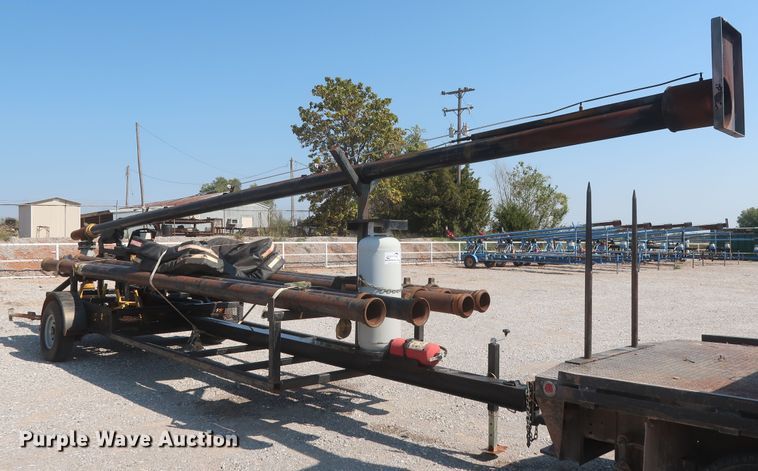 image for item DJ1805 2014 shop built flare trailer