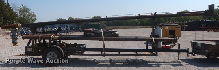 image for item DJ1805 2014 shop built flare trailer