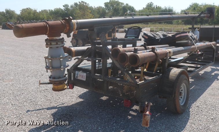 image for item DJ1805 2014 shop built flare trailer