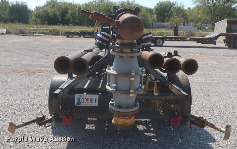 image for item DJ1805 2014 shop built flare trailer