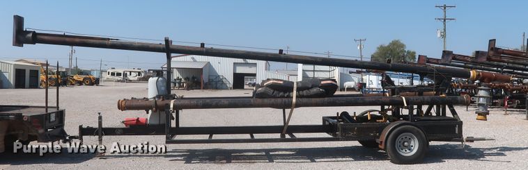 image for item DJ1805 2014 shop built flare trailer