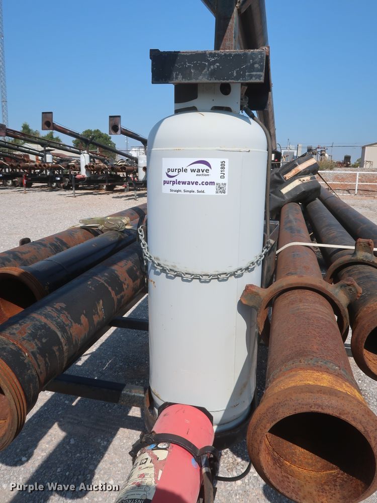 image for item DJ1805 2014 shop built flare trailer