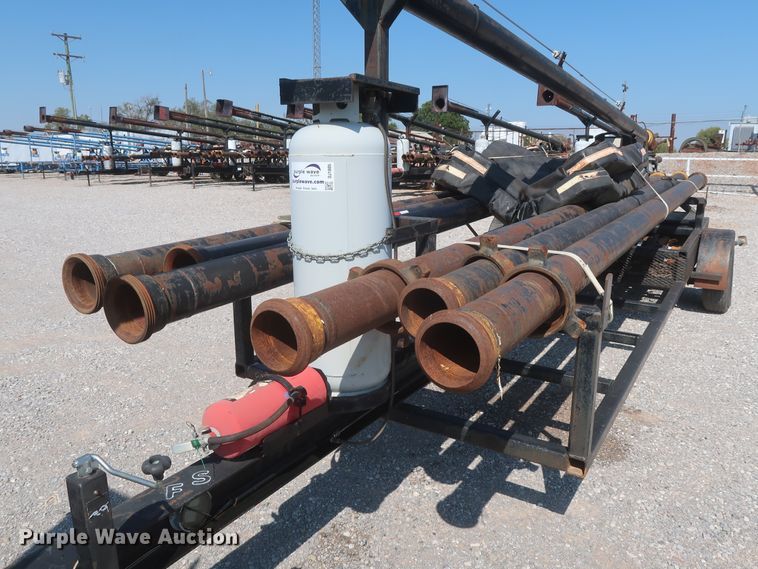 image for item DJ1805 2014 shop built flare trailer