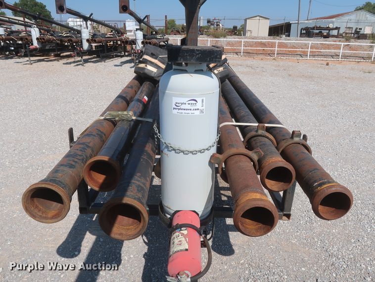 image for item DJ1805 2014 shop built flare trailer