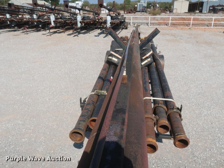 image for item DJ1805 2014 shop built flare trailer