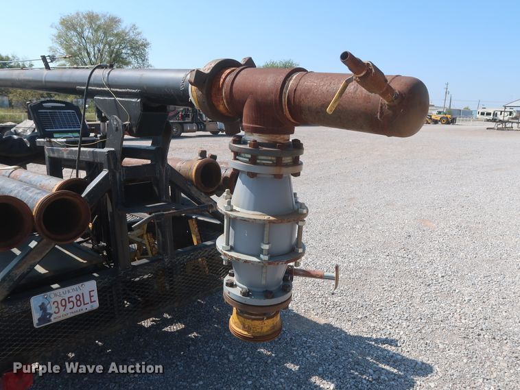 image for item DJ1805 2014 shop built flare trailer