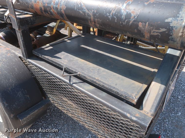 image for item DJ1805 2014 shop built flare trailer