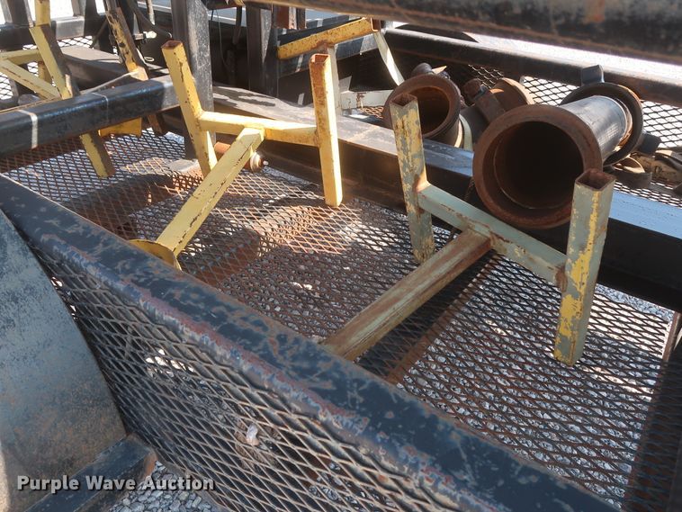 image for item DJ1805 2014 shop built flare trailer