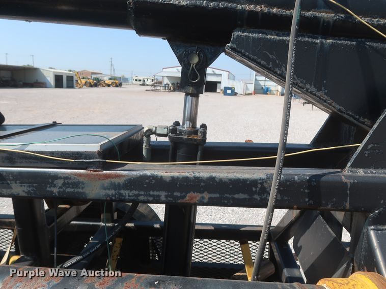 image for item DJ1805 2014 shop built flare trailer