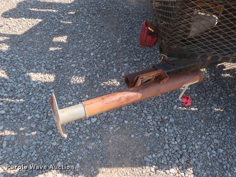 image for item DJ1805 2014 shop built flare trailer