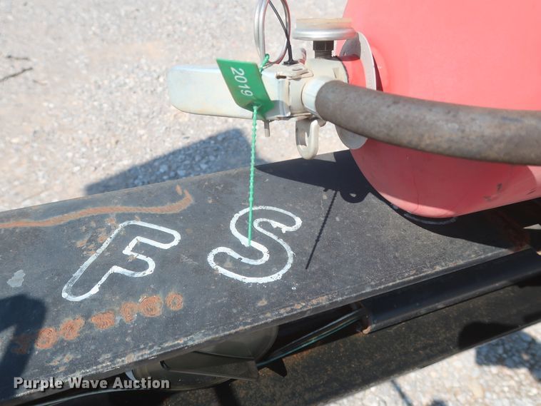 image for item DJ1805 2014 shop built flare trailer