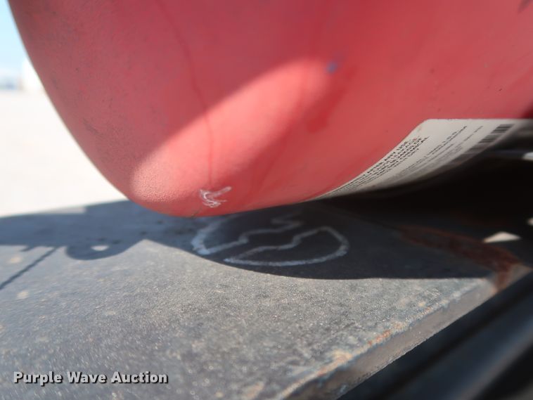 image for item DJ1805 2014 shop built flare trailer