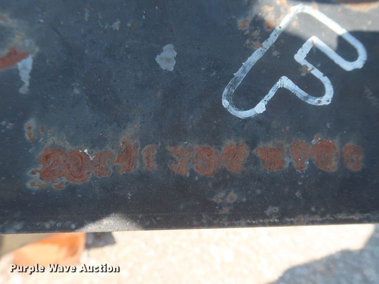 image for item DJ1805 2014 shop built flare trailer