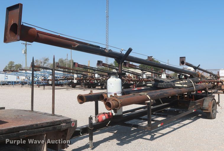 image for item DJ1806 2013 shop built flare trailer