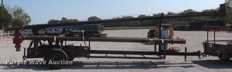 image for item DJ1806 2013 shop built flare trailer