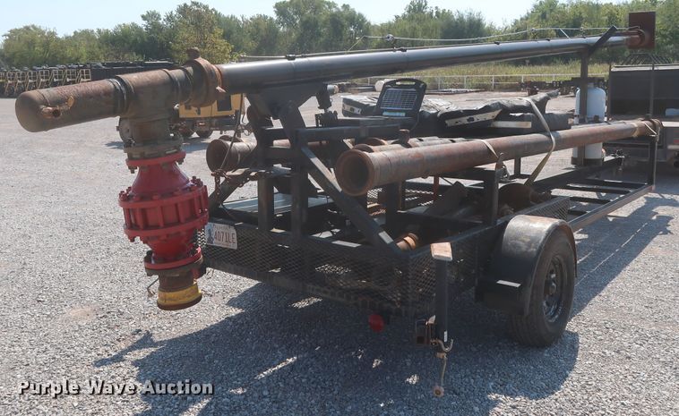 image for item DJ1806 2013 shop built flare trailer