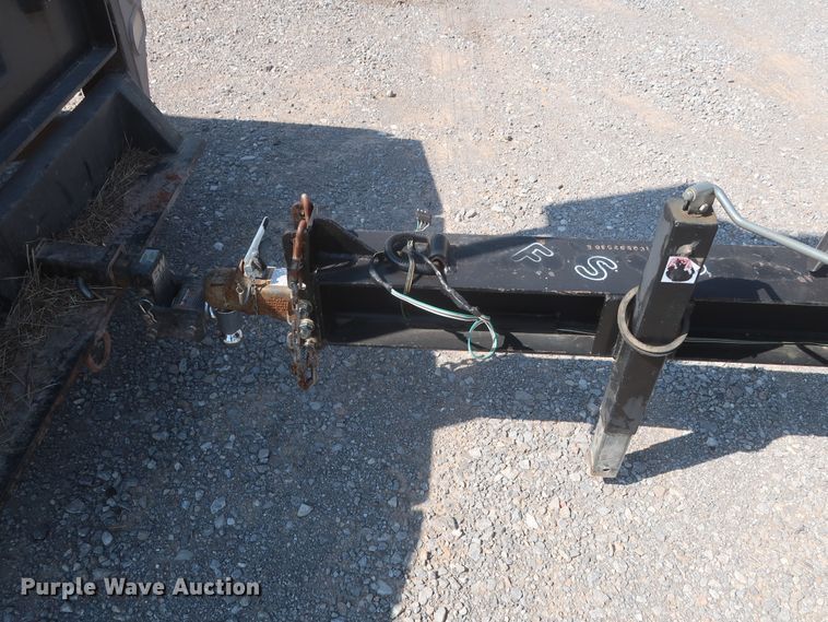 image for item DJ1806 2013 shop built flare trailer