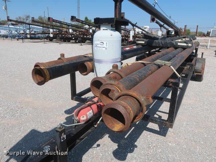 image for item DJ1806 2013 shop built flare trailer