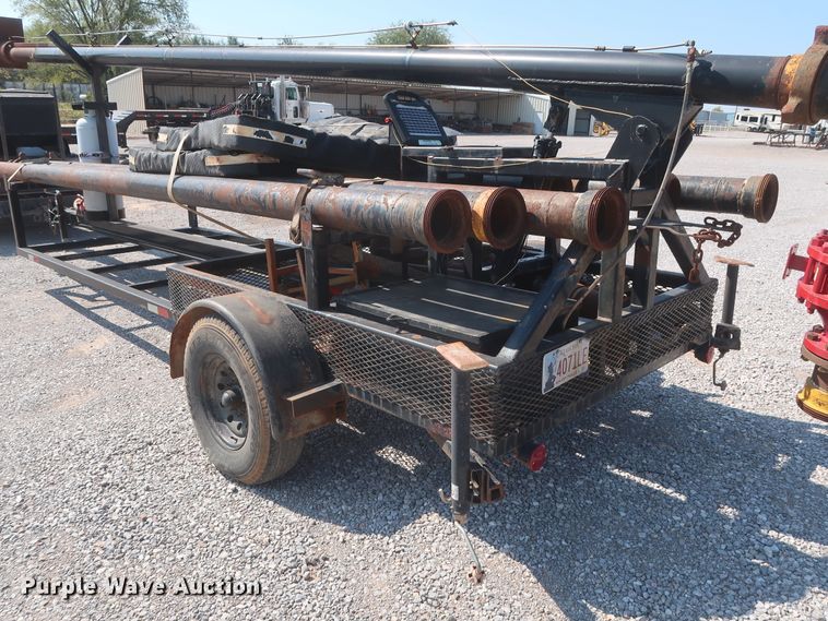 image for item DJ1806 2013 shop built flare trailer