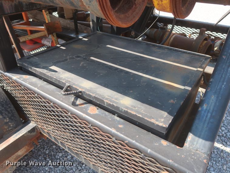 image for item DJ1806 2013 shop built flare trailer