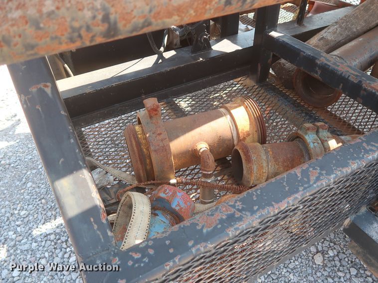 image for item DJ1806 2013 shop built flare trailer