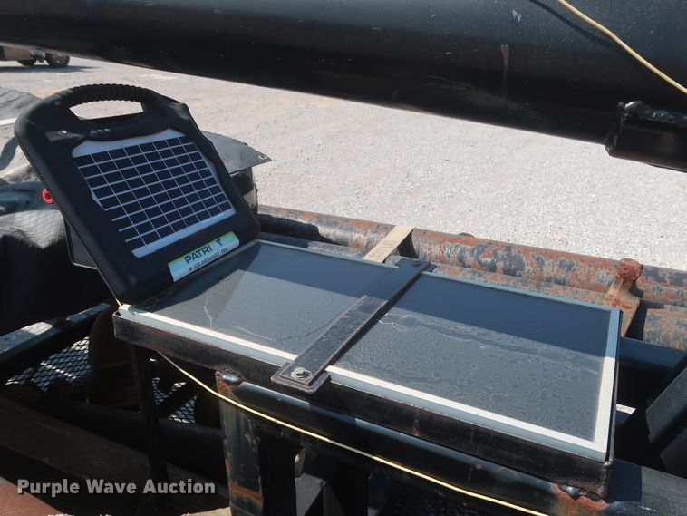 image for item DJ1806 2013 shop built flare trailer