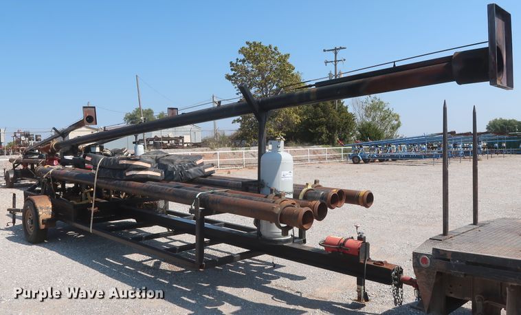 image for item DJ1807 2014 shop built flare trailer