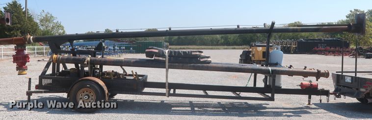 image for item DJ1807 2014 shop built flare trailer