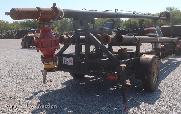 image for item DJ1807 2014 shop built flare trailer