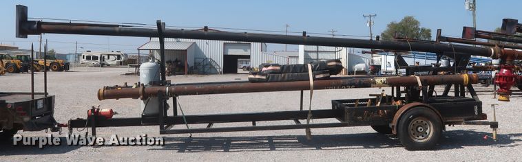 image for item DJ1807 2014 shop built flare trailer