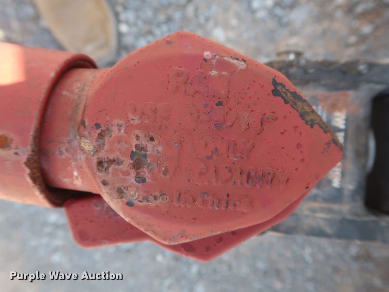 image for item DJ1807 2014 shop built flare trailer