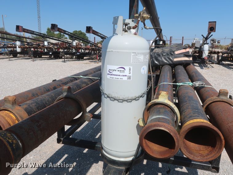 image for item DJ1807 2014 shop built flare trailer