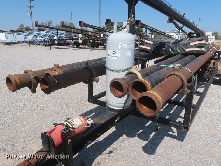 image for item DJ1807 2014 shop built flare trailer