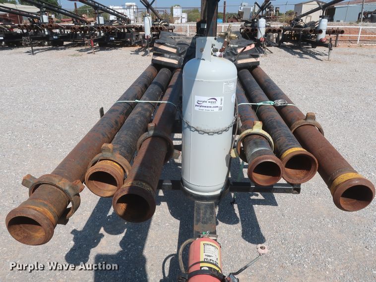 image for item DJ1807 2014 shop built flare trailer